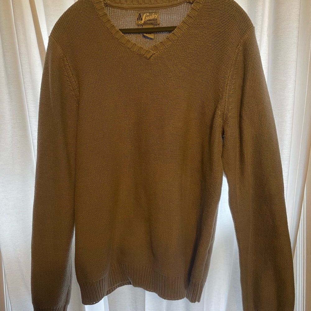 Cozy Grey V-Neck Sweater